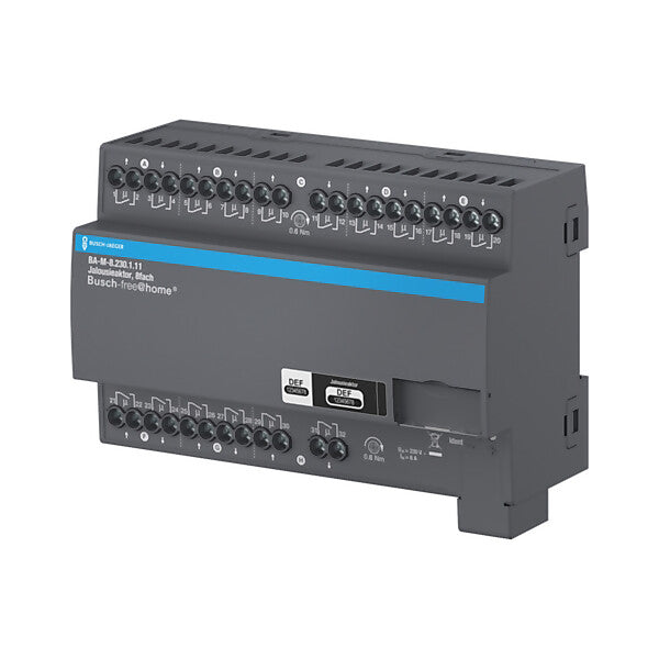 Busch-Jaeger Jalousieaktor, 8fach 230 V REG BA-M-8.230.1.11